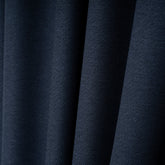 LUNVA Custom Blackout Curtains with Linen-Look Texture – Navy Blue